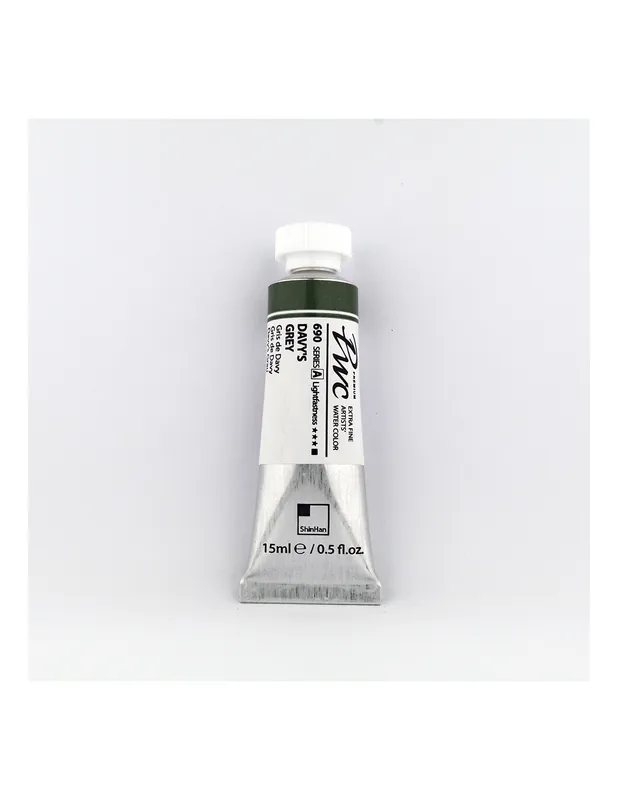 ACUARELA EXTRA FINA PWC SHINHAN 15ML DAVY'S GREY Nº 690 SERIE A Comprar En Línea