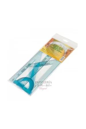 Stock Limitado CONJUNTO REGLAS ESCOLARES IRROMPIBLES. FAIBO