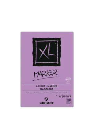 BLOC CANSON MARKER, ESPECIAL ROTULADOR 100HJ | ENVÍO RÁPIDO Y SEGURO Pago Seguro