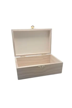 CAJA DE MADERA 19X12X8 CM CON CIERRE Rebajas
