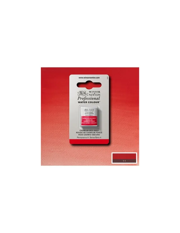 Venta Final WINSOR & NEWTON MEDIA PASTILLAROJO CADMIO OSCURO