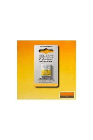 Favorito De Clientes WINSOR & NEWTON MEDIA PASTILLAAMARILLO DE CADMIO OSCURO