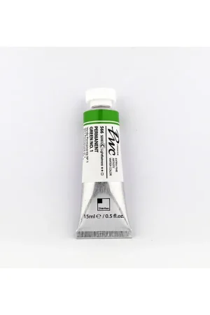 Auténtico ACUARELA EXTRA FINA PWC SHINHAN 15ML PERMANENT GREEN 1 Nº 566 SERIE C