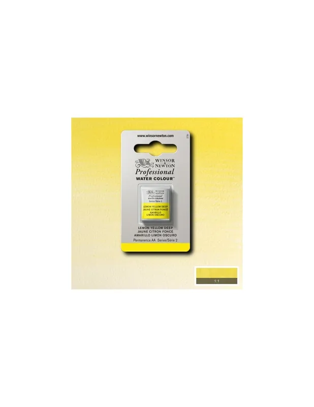 Envío Inmediato WINSOR & NEWTON MEDIA PASTILLAAMARILLO LIMON OSCURO