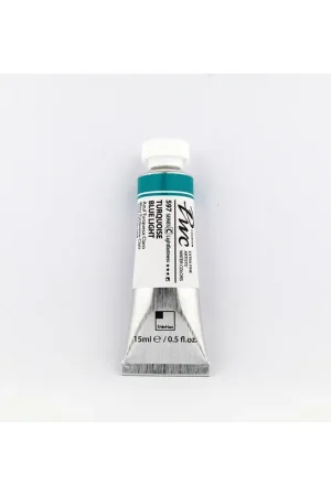 ACUARELA EXTRA FINA PWC SHINHAN 15ML TURQUOISE BLUE LIGHT Nº 597 SERIE C Auténtico