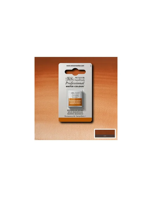 WINSOR & NEWTON MEDIA PASTILLAMARRON MAGNESIO Nuevo Modelo