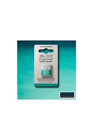 Marca Reconocida WINSOR & NEWTON MEDIA PASTILLAVERDE WINSOR (MATIZ AZUL)