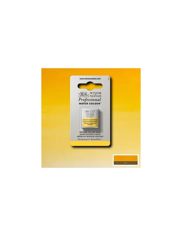 WINSOR & NEWTON MEDIA PASTILLAAMARILLO WINSOR OSCURO Garantía Incluida