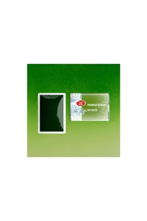 ACUARELA WHITE NIGHTS PASTILLA SAP GREEN 716 Nuevo Modelo