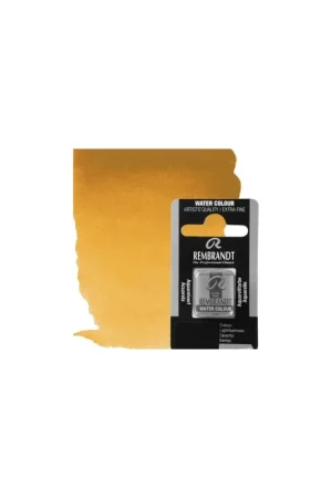 Solo Hoy ACUARELA REMBRANDT  MEDIA PASTILLA 227 OCRE AMARILLO SERIE 1