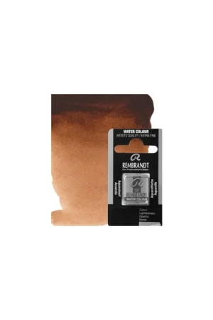 Precio Rebajado ACUARELA REMBRANDT MEDIA PASTILLA 409 TIERRA SOMBRA TOSTADA SERIE 1