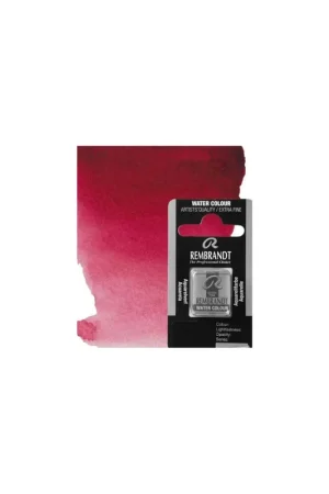 ACUARELA REMBRANDT  MEDIA PASTILLA 325 LACA GRANZA PERMANENTE PURPURA SERIE 2 De Moda