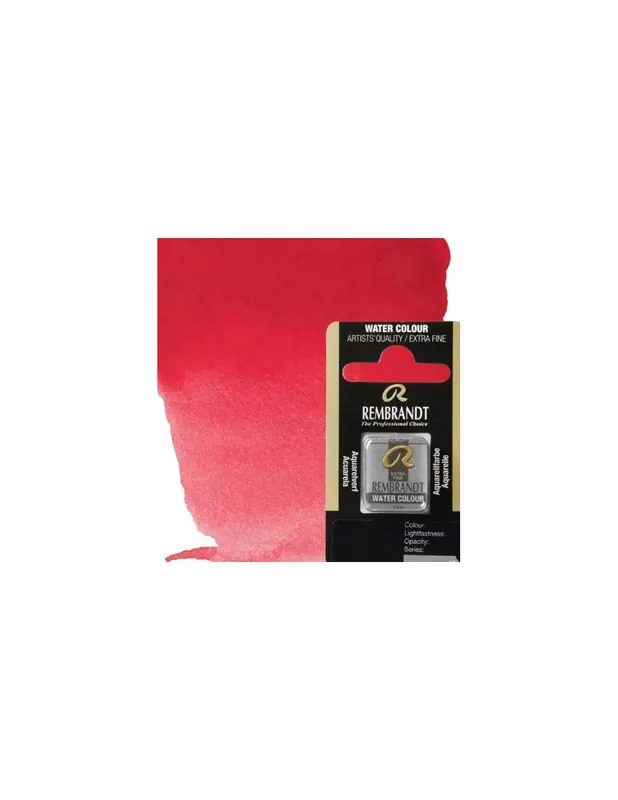 ACUARELA REMBRANDT MEDIA PASTILLA 355 ROJO NAFTOL AZUL SERIE 2 Precio Bajo