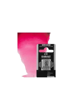 ACUARELA REMBRANDT  MEDIA PASTILLA 366 ROSA QUINACRIDONA SERIE 2 Stock Limitado