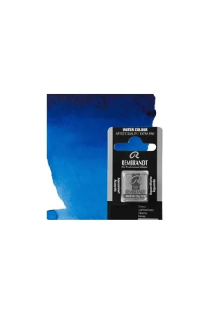 Última Oportunidad ACUARELA REMBRANDT  MEDIA PASTILLA 583 AZUL ROJO FTALO SERIE 2