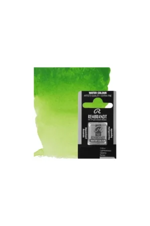 ACUARELA REMBRANDT MEDIA PASTILLA 633 VERDE AMARILLENTO PERMANENTE SERIE 2 Favorito De Clientes