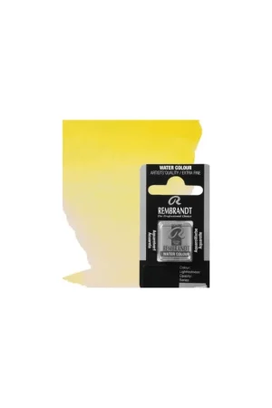 Gran Oferta ACUARELA REMBRANDT MEDIA PASTILLA 207 AMARILLO CADMIO LIMON SERIE 3