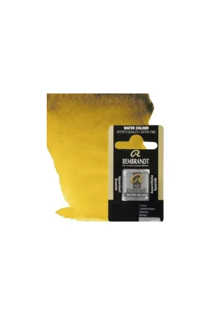 ACUARELA REMBRANDT  MEDIA PASTILLA 296 VERDE AMARILLO AZO SERIE 3 Exclusivo