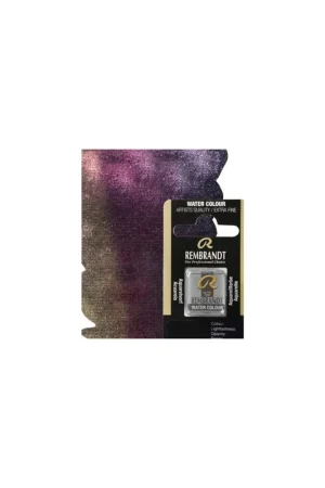 ACUARELA REMBRANDT MEDIA PASTILLA 860 ORO ROJO VIOLETA CAMALEON SERIE 3 Original