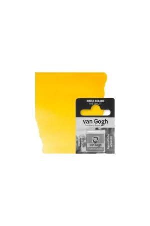 Artesanal ACUARELA VAN GOGH MEDIA PASTILLA 269 AMARILLO AZO MEDIO