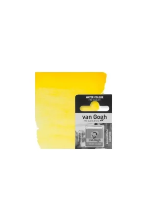 ACUARELA VAN GOGH MEDIA PASTILLA 272 AMARILLO TRANSPARENTE MEDIO Premium