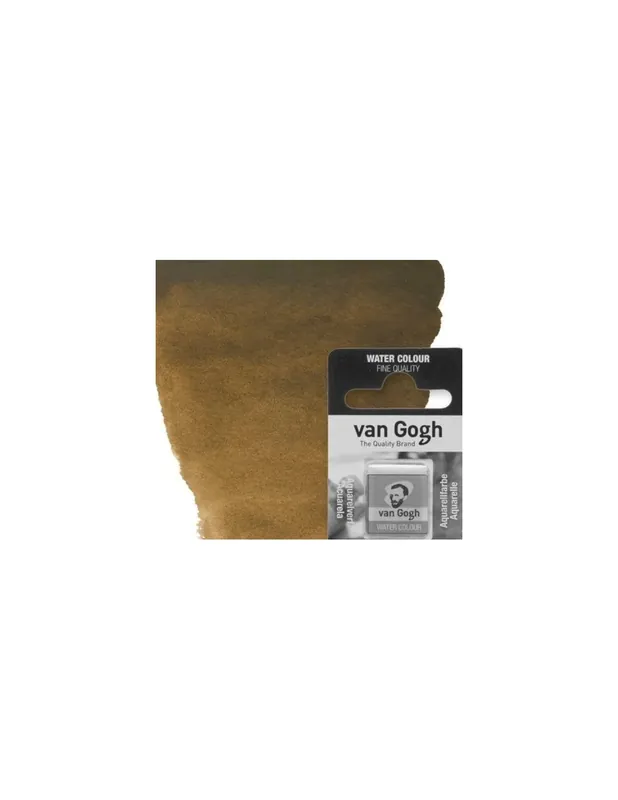 Oferta Especial ACUARELA VAN GOGH MEDIA PASTILLA 408 TIERRA SOMBRA NATURAL