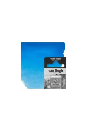 Solo Por Tiempo Limitado ACUARELA VAN GOGH MEDIA PASTILLA 535 AZUL CERULEO FTALO