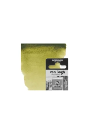 Directo De Fábrica ACUARELA VAN GOGH MEDIA PASTILLA 620 VERDE OLIVA