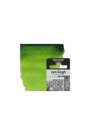 Original ACUARELA VAN GOGH MEDIA PASTILLA 623 VERDE VEJIGA