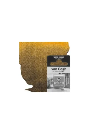 ACUARELA VAN GOGH MEDIA PASTILLA 803 ORO OSCURO Mejor Calidad