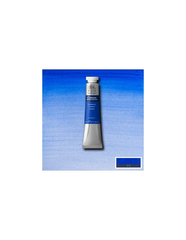 WINSOR & NEWTON ACUARELA COTMAN 8ML ULTRAMAR Máxima Calidad