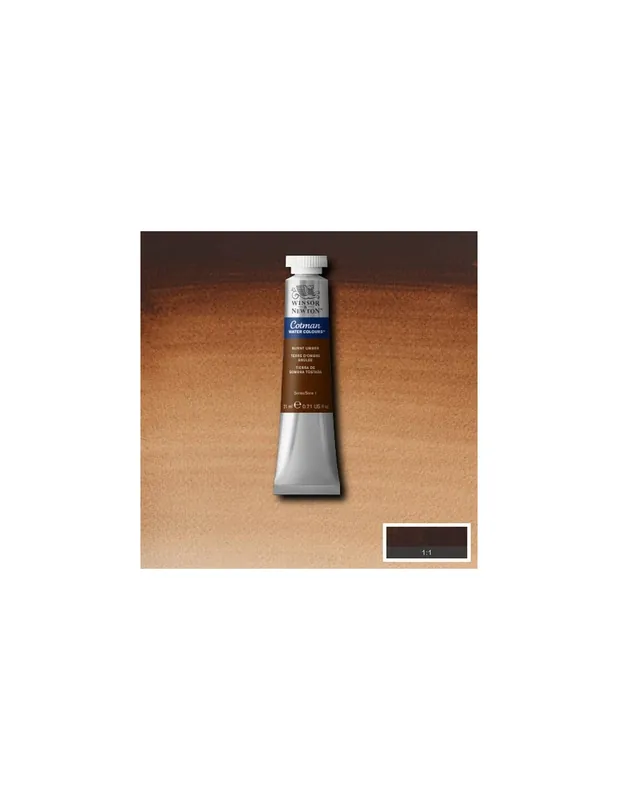 WINSOR & NEWTON ACUARELA COTMAN 21ML TIERRA DE SOMBRA TOSTADA Últimas Unidades