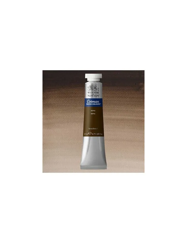 Súper Precio WINSOR & NEWTON ACUARELA COTMAN 21ML SEPIA