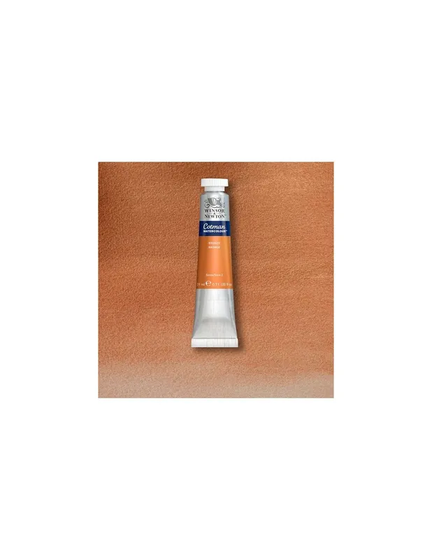 WINSOR & NEWTON ACUARELA COTMAN 21ML BRONCE Garantía Incluida