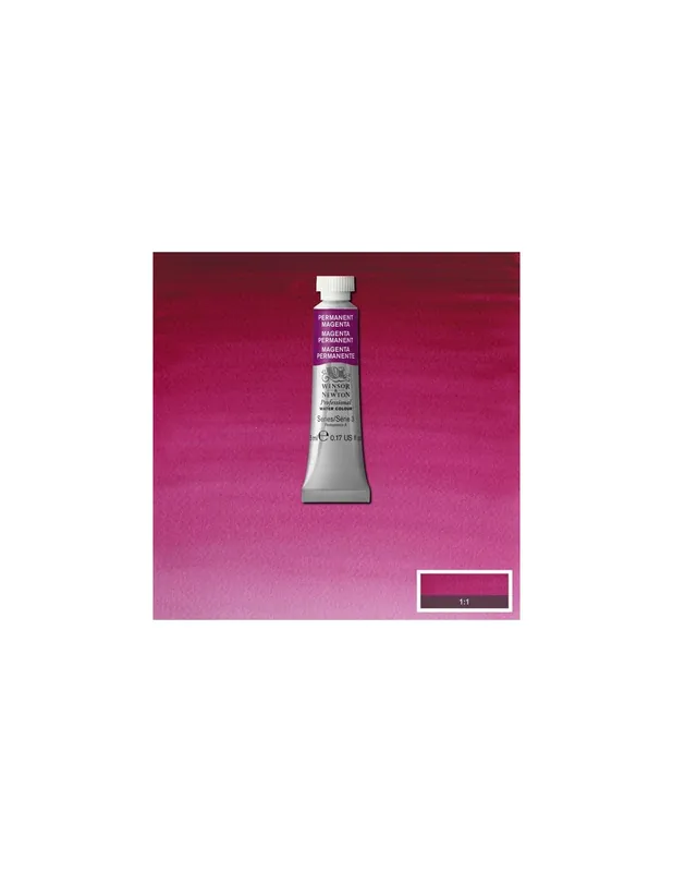 Última Versión WINSOR & NEWTON TUBO 5ML MAGENTA PERMANENTE (QUINACRIDONA)