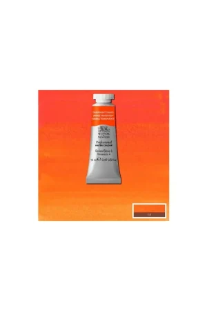 Exclusivo WINSOR & NEWTON TUBO 14ML NARANJA TRANSPARENTE