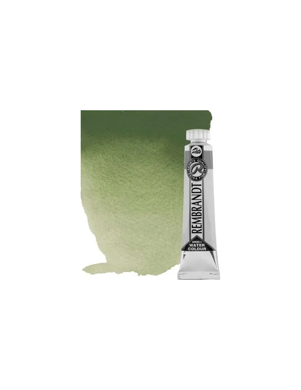 Máxima Calidad ACUARELA REMBRANDT 20ML 668 VERDE OXIDO CROMO SERIE 2