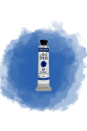 TITAN ACUARELA. 20ML AZUL COBALTO CL. Garantía De Devolución De Dinero