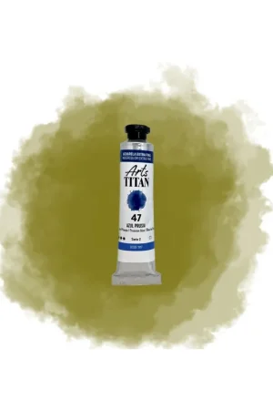 Precio De Fábrica TITAN ACUARELA. 20ML VERDE OLIVA