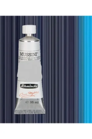 MUSSINI azul oriental transparente Máxima Calidad