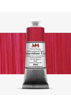 MICHAEL HARDING OLEO 60ML QUINACRIDONE CORAL 321 Premium