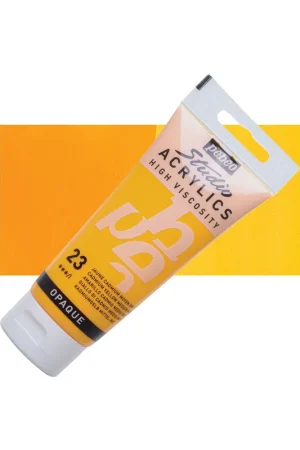 ACRÍLICO FINO STUDIO ACRYLICS 100 ML AMARILLO CADMIO LIMÓN IMITACIÓN Tendencia