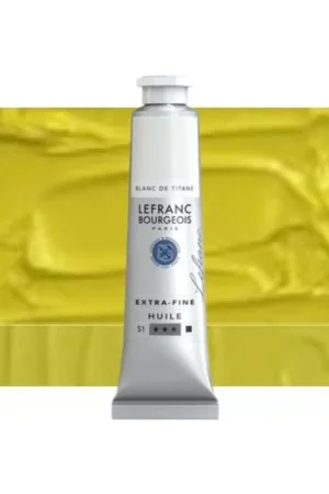 Oferta De Temporada LEFRANC BOURGEOIS ÓLEO EXTRAFINO LEFRANC 40ML TUBO AMARILLO DE CADMIO LIMÓN