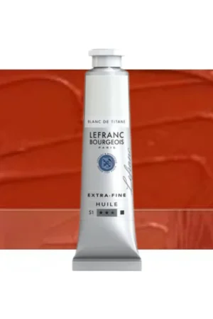 Stock Limitado LEFRANC BOURGEOIS ÓLEO EXTRAFINO LEFRANC 40ML TUBO ROJO DE CADMIO CLARO