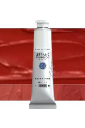 Precio Económico LEFRANC BOURGEOIS ÓLEO EXTRAFINO LEFRANC 40ML TUBO ROJO DE CADMIO MEDIANO