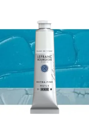LEFRANC BOURGEOIS ÓLEO EXTRAFINO LEFRANC 40ML TUBO TURQUESA COBALTO CLARO Oferta Especial