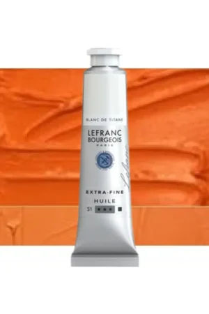 Descuento LEFRANC BOURGEOIS ÓLEO EXTRAFINO LEFRANC 40ML TUBO NARANJA TRANSPARENTE