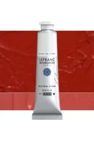 Súper Precio LEFRANC BOURGEOIS ÓLEO EXTRAFINO LEFRANC 40ML TUBO ROJO MEDIO LIBRE DE CADMIO