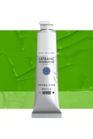LEFRANC BOURGEOIS ÓLEO EXTRAFINO LEFRANC 40ML TUBO VERDE CLARO LIBRE DE CADMIO Entrega Rápida