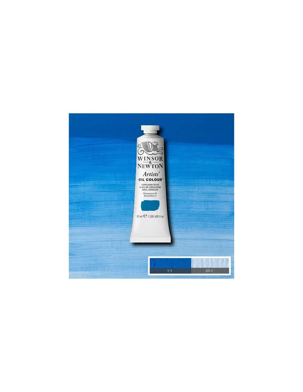Hecho A Mano WINSOR & NEWTON OLEO ARTISTS OIL COLOUR 37ML AZUL CERULEO